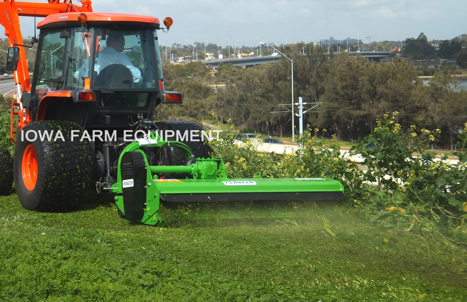 Solar Farm Array Structure Mowers